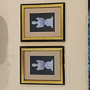 Vintage Roman Urns Framed Print